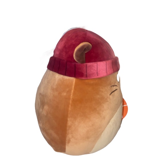 Squishmallows Squish Chip Beaver in Red Beanie 8” Plush Stuffed Animal NWT - Picture 2 of 14